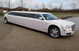 white baby bentley limo hire corby